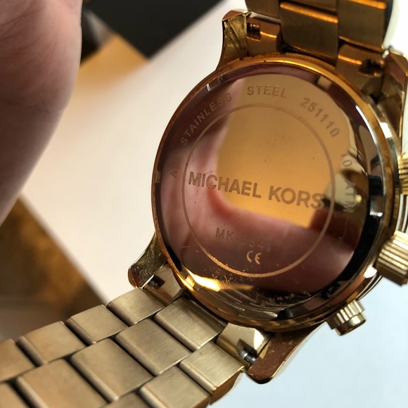 Michael Kors Gold Watch main image 5